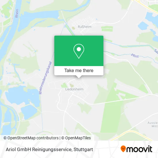Карта Ariol GmbH Reinigungsservice