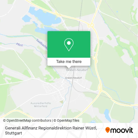 Карта Generali Allfinanz Regionaldirektion Rainer Wüstl