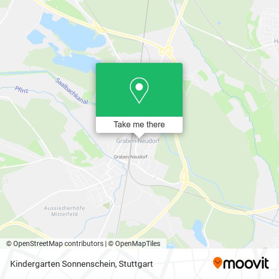 Kindergarten Sonnenschein map