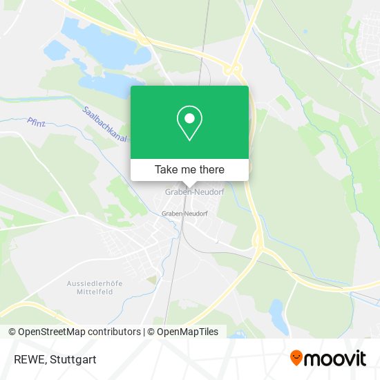 REWE map