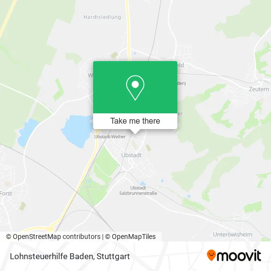 Карта Lohnsteuerhilfe Baden
