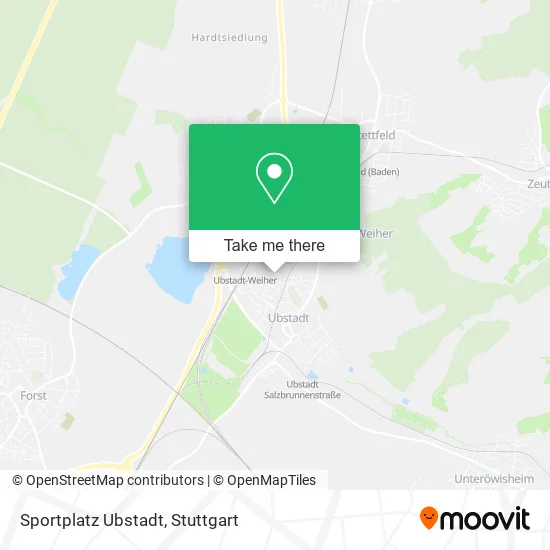 Карта Sportplatz Ubstadt