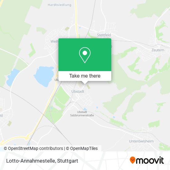 Lotto-Annahmestelle map