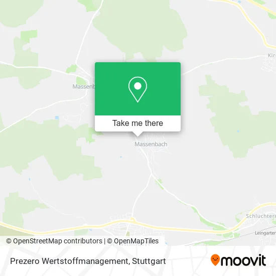 Карта Prezero Wertstoffmanagement