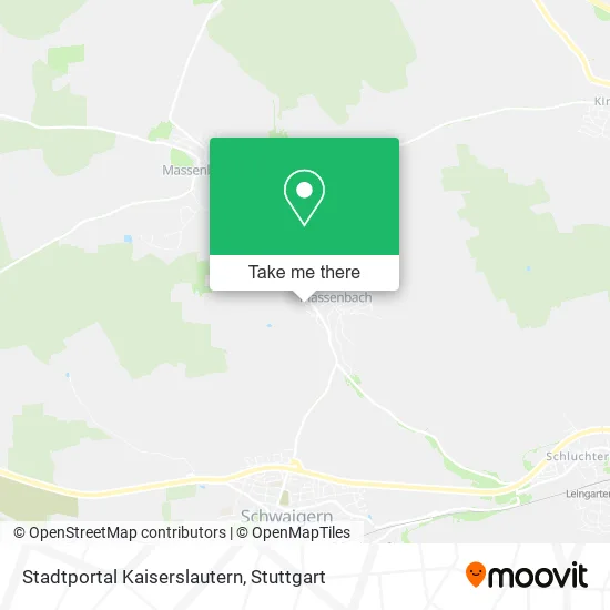 Карта Stadtportal Kaiserslautern