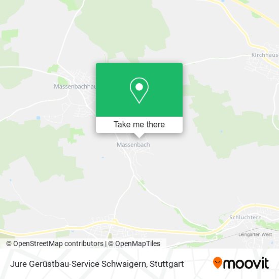 Jure Gerüstbau-Service Schwaigern map