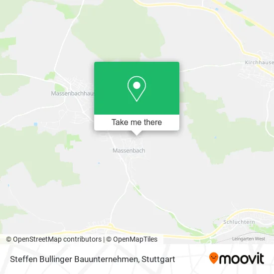 Карта Steffen Bullinger Bauunternehmen
