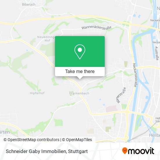 Schneider Gaby Immobilien map