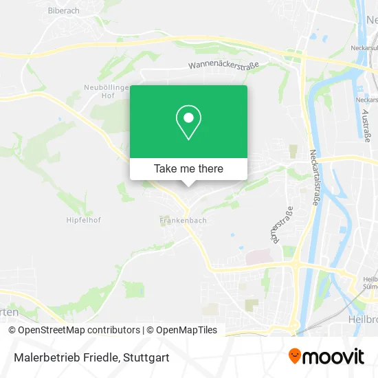 Карта Malerbetrieb Friedle