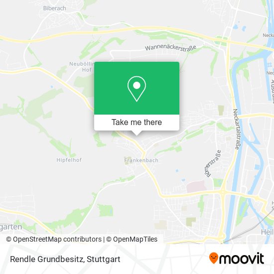Карта Rendle Grundbesitz