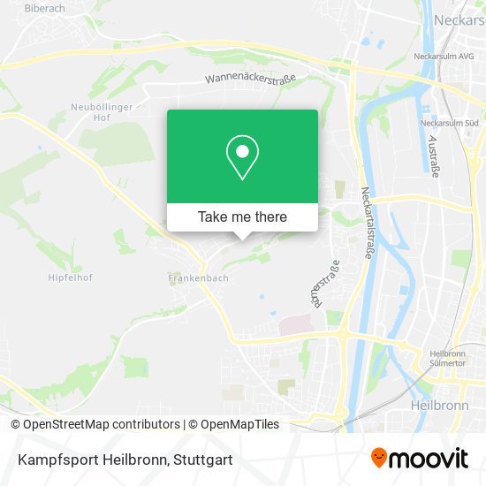 Kampfsport Heilbronn map