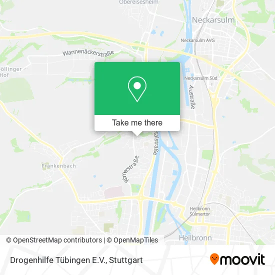 Карта Drogenhilfe Tübingen E.V.