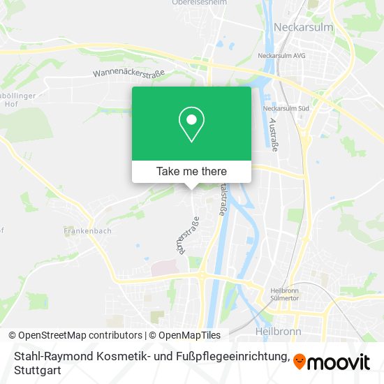 Stahl-Raymond Kosmetik- und Fußpflegeeinrichtung map