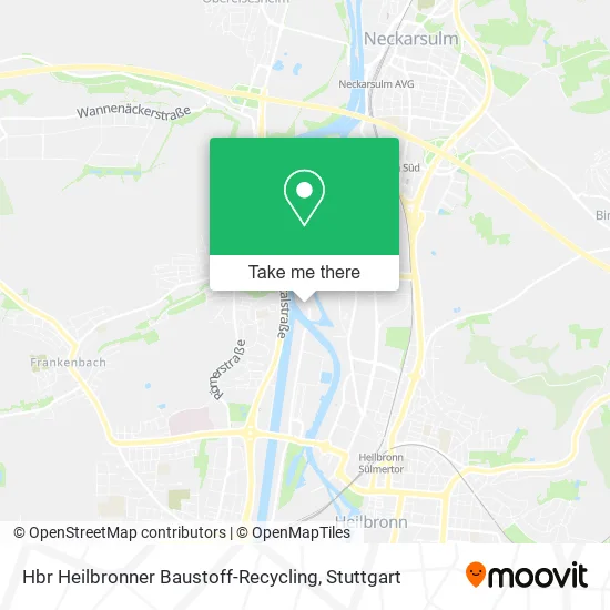 Карта Hbr Heilbronner Baustoff-Recycling