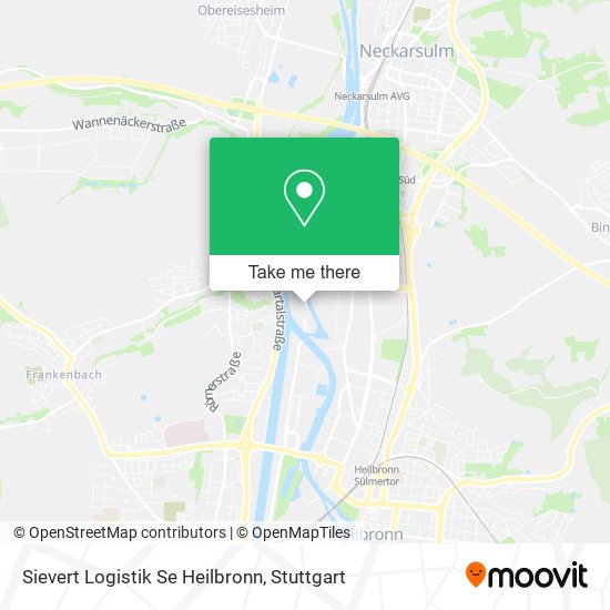 Карта Sievert Logistik Se Heilbronn