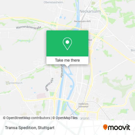 Transa Spedition map