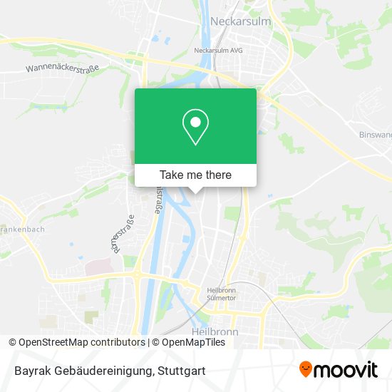 Bayrak Gebäudereinigung map