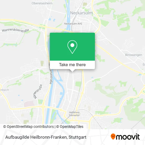 Карта Aufbaugilde Heilbronn-Franken