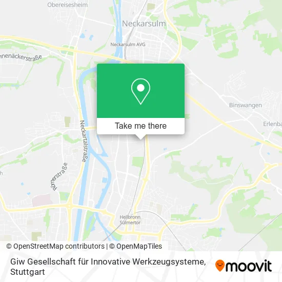 Карта Giw Gesellschaft für Innovative Werkzeugsysteme