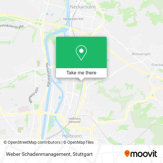 Карта Weber Schadenmanagement