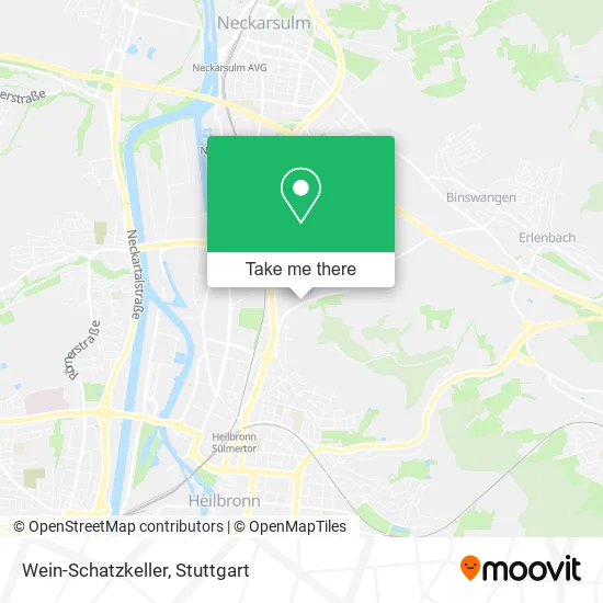 Карта Wein-Schatzkeller