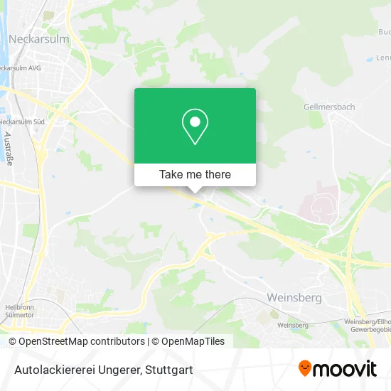 Карта Autolackiererei Ungerer