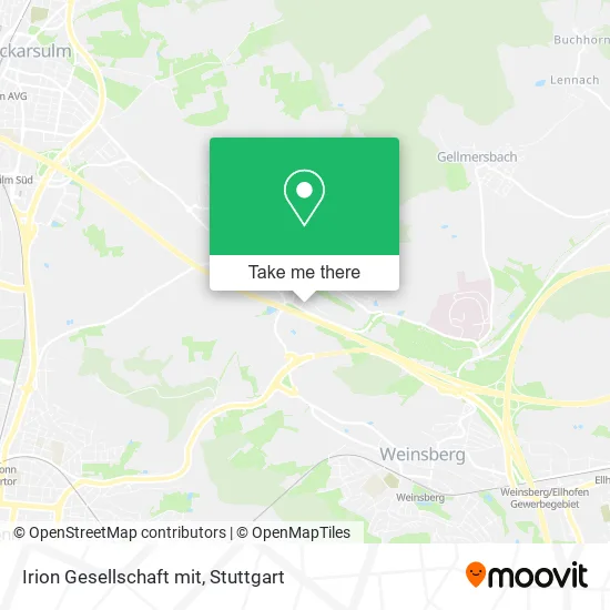 Карта Irion Gesellschaft mit
