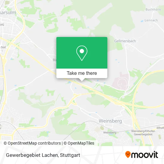 Карта Gewerbegebiet Lachen