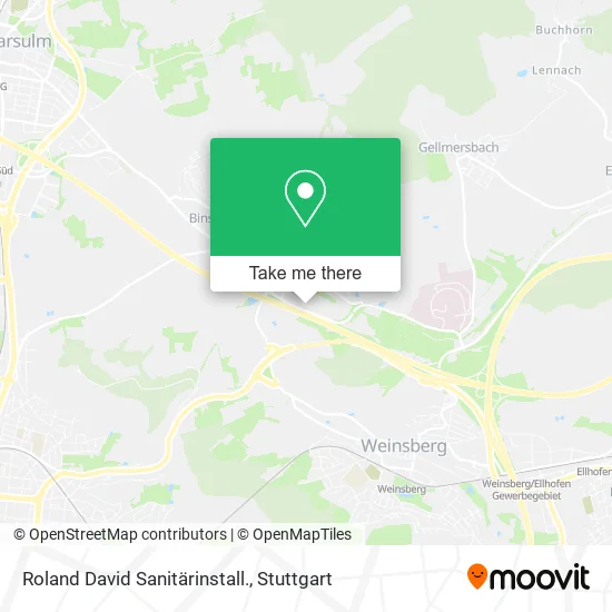 Карта Roland David Sanitärinstall.