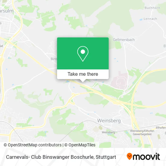 Карта Carnevals- Club Binswanger Boschurle