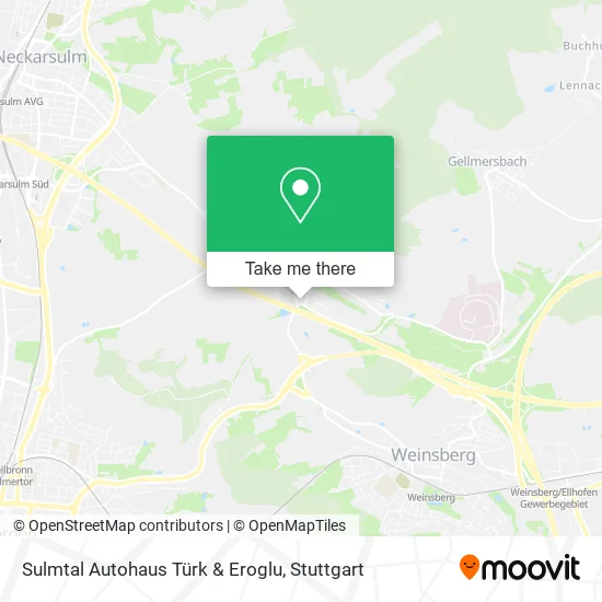 Карта Sulmtal Autohaus Türk & Eroglu