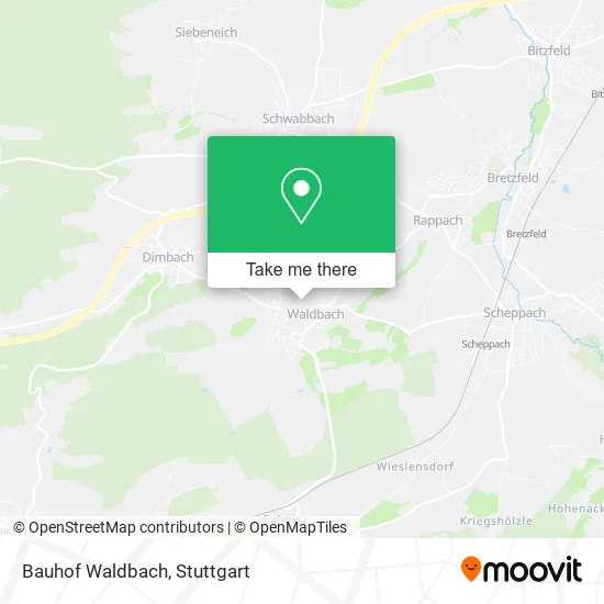 Карта Bauhof Waldbach
