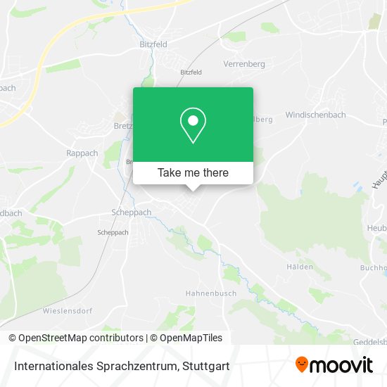 Карта Internationales Sprachzentrum