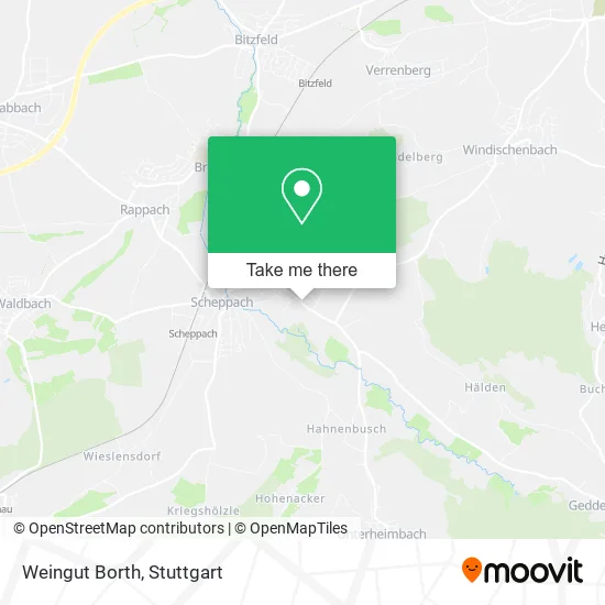 Карта Weingut Borth