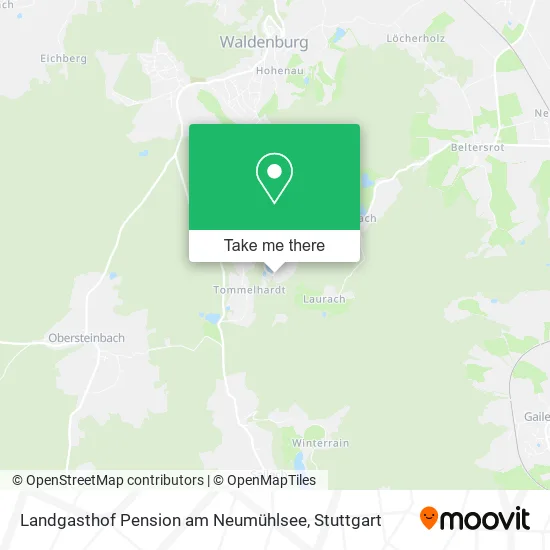 Карта Landgasthof Pension am Neumühlsee