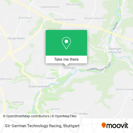 Gtr German Technology Racing map