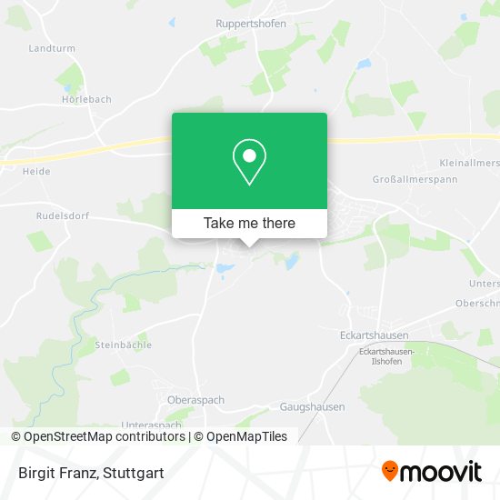 Birgit Franz map