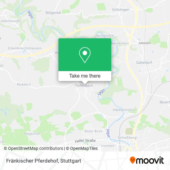 Fränkischer Pferdehof map