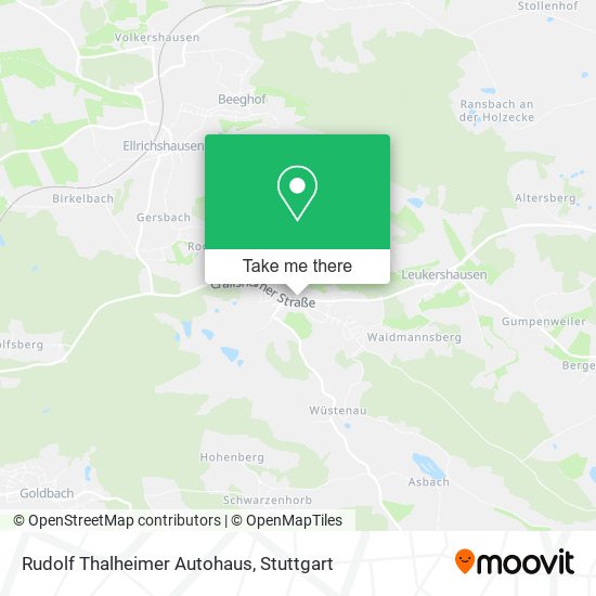 Rudolf Thalheimer Autohaus map