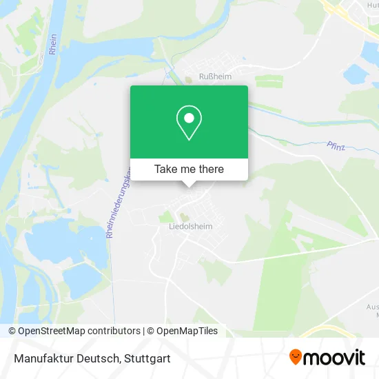 Карта Manufaktur Deutsch