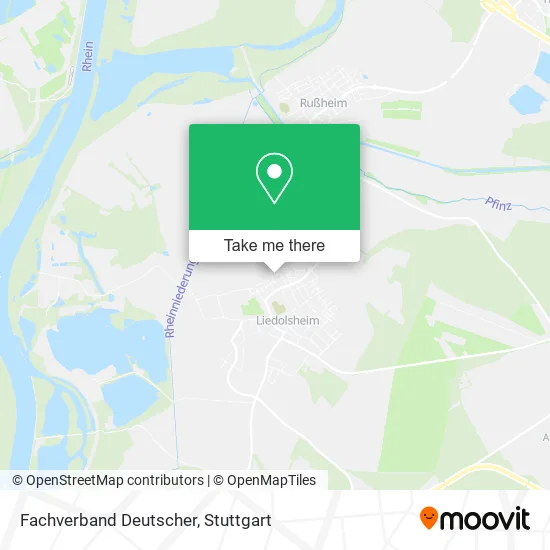Карта Fachverband Deutscher