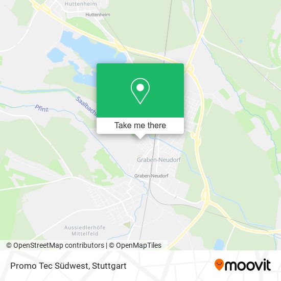 Promo Tec Südwest map