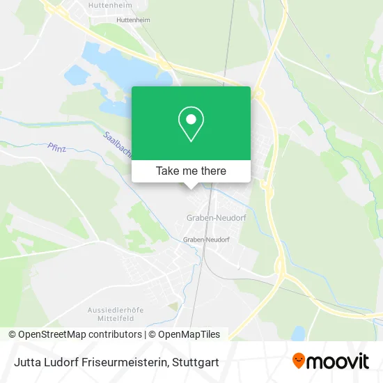 Карта Jutta Ludorf Friseurmeisterin
