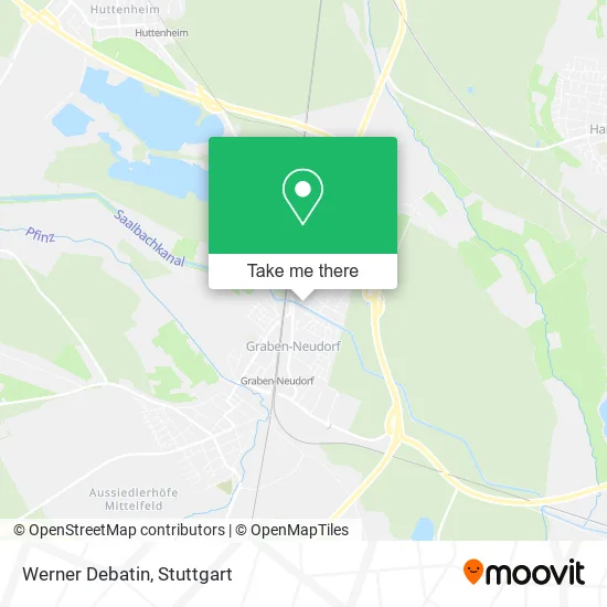 Карта Werner Debatin