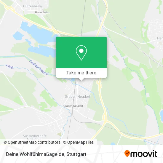 Карта Deine Wohlfühlmaßage de