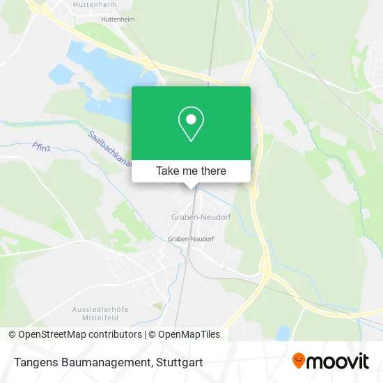 Карта Tangens Baumanagement