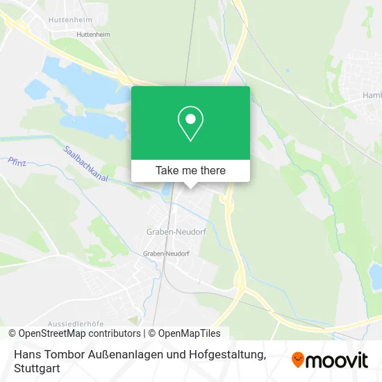 Карта Hans Tombor Außenanlagen und Hofgestaltung