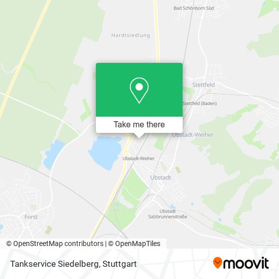 Карта Tankservice Siedelberg