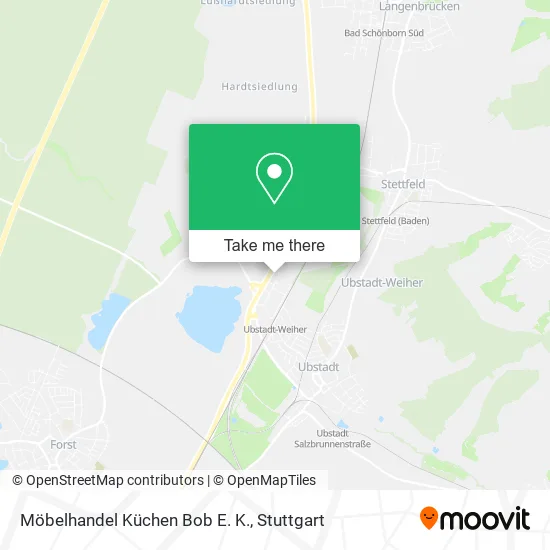 Карта Möbelhandel Küchen Bob E. K.