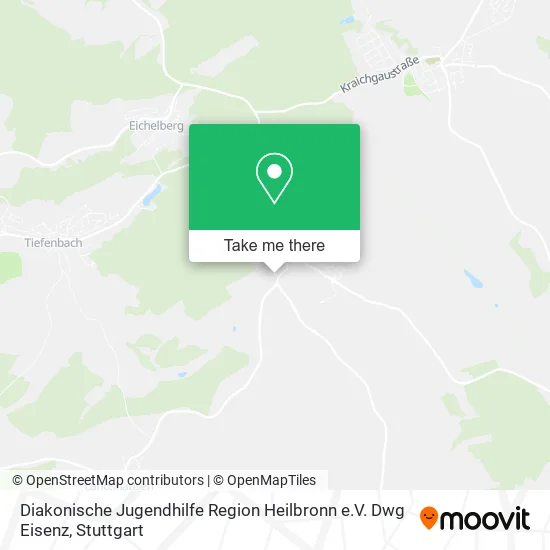 Карта Diakonische Jugendhilfe Region Heilbronn e.V. Dwg Eisenz